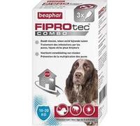 Beaphar - fiprotec - pipettes antiparasitaires - chien moyen (10-20kg) G