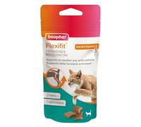 BEAPHAR - Friandises Articulations Flexifit® pour Chats - Contient vitamines, glucosamine et acides Gras Essentiels - Apporte Un Soutien aux articulations - Très appétentes - Niveau 1 - 150g