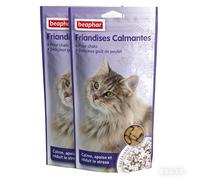 BEAPHAR - Friandises Calmantes à la Valériane pour Chat - 35g (Lot de 2)