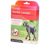 Beaphar - Gentle Leader - Collier de Dressage pour Grands Chiens - Apprend au Chien à ne Pas Tirer sur la Laisse - Système Breveté et Recommandé par Les Vétérinaires - Résultats Rapides