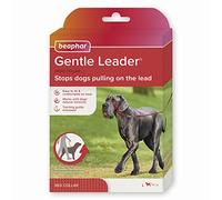 Beaphar Gentle Leader - Collier pour Chien - Taille L - Rouge - Robuste et Durable - Facile à Installer - Pour Toutes les Tailles de Race - Imprimé Animal