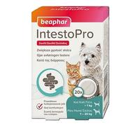 BEAPHAR IntestoPro bon fonctionnement des intestins 20 comprimés pour chiens (jusqu'à 20kg) et chats