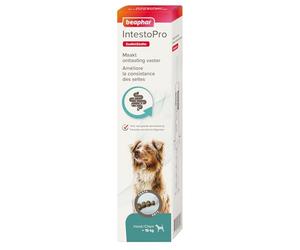 BEAPHAR - IntestoPro - Complément Alimentaire pour améliorer la consistance des selles - Favorise la Digestion - Ingrédient Actif d'origine Naturelle - pour Chiens (>15 kg) - 2 x 20 ML