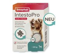 Beaphar Intestopro Onglets pour Grand Chiens Diarrhée Aide à la Digestion Côlon