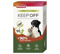 Beaphar - Keep Off - Répulsif Extérieur en Granulés pour Chiens et Chats - Outdoor - Protège Votre extérieur (jardinières, etc) des marquages des Chiens et Chats - Aux huiles essentielles - 2 x 200g