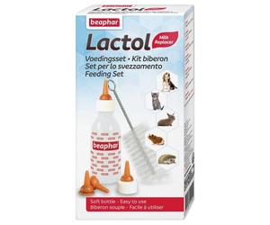 BEAPHAR-Kit biberon + 4 tétines et 1 goupillon pour animaux