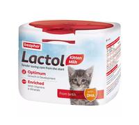 Beaphar Lactol Lait pour Chaton | Remplace Le Lait | Aliment Complet pour Nouveau-né et Chatons sevrants | DHA et Taurine | Convient pour l'élevage de la Main | pour Chatons dès la Naissance | 250 g