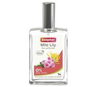 BEAPHAR - MLLE LILY - Eau Parfumée labellisée ECOCERT pour Chien Femelle - Avec 99% d'ingrédients d'origine naturelle - Dépose une odeur délicate sur le pelage- Fabriquée en France- Sans alcool- 50 ML
