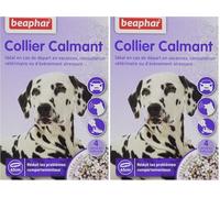 Beaphar - NO Stress - Collier calmant à la Valériane pour Chien - Réduit Le Stress et Les problèmes comportementaux sans dépendance ni Somnolence - 1 Collier 65 cm - 4 semaines d'action (Lot de 2)