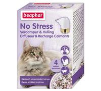BEAPHAR No Stress Diffuseur + Recharge pour chats 30 ml Aromatiseur comportemental