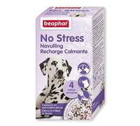 BEAPHAR - NO STRESS - Recharge pour diffuseur électrique calmant à la Valériane pour chien - Réduit le stress & problèmes comportementaux sans dépendance - 4 semaines d'action - 1 recharge 30 ml