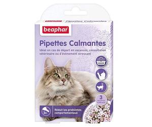 Beaphar Pipettes calmantes pour chat (3 pipettes x 0.4 ml)