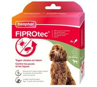 Beaphar pipettes Fiprotec spot-on chien 20-40 kg 4 pcs