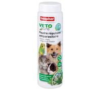 Beaphar Poudre Antiparasitaire Vetopure - Pour Chien, Chat, Rongeurs Et Oiseaux - 60g