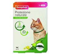 Beaphar Protection naturelle Collier réglable pour chat à l'huile de neem jusqu'à 3 mois 35 cm