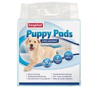 Beaphar - Puppy Pads, tapis propreté pour chiot et chien - Tapis éducateur permettant d’enseigner la propreté aux animaux - Ultra-absorbant - Hygiène optimale - Pratique à utiliser - 7 tapis