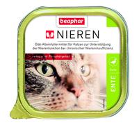 Beaphar Régime Rénal + Canard 100 G - 16 Pièces, NEUF