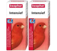 BEAPHAR - Rouge Intense pour canari, linotte, chardonneret élégants et Cardinaux - Favorise la Brillance et la Coloration Rouge du Plumage - Intensifie Le Plumage des Oiseaux - 10g - Lot de 6