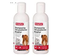 Beaphar - Shampoing Anti-puces et Anti-tiques pour Chien et Chat 2*200ml