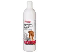 Beaphar - Shampoing Anti-puces et Anti-tiques pour Chien et Chat - À Base de Tétraméthrine - Élimine Les puces et Les tiques - Nettoie et protège - Convient aux épidermes sensibles - 500ml