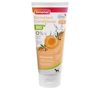 BEAPHAR - Shampoing Démêlant 2 en 1 labellisé ECOCERT pour chien - Contient de l'Aloe Vera, de l'huile d'Argan et de l'abricot Bio - pH neutre - Sans parabène/silicone/colorant et sans alcool - 200 ML