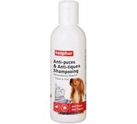Beaphar Shampoing anti-puces et anti-tiques Chien & Chat - à base de tétraméthrine - 200 ml