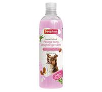 BEAPHAR - Shampooing Essentiel Pelage Long pour Chien - Extra-Doux - Pelage Brillant - Anti-Noeuds- Contient Huile d'Amande et Aloe Vera- sans parabène ni Silicone- pH Neutre - Produit Vegan - 250 ML