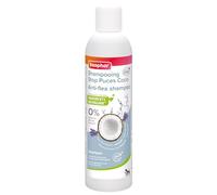 Beaphar - Shampooing Stop Puces Coco pour Chien et Chat - Contient de l'huile de Coco et des huiles essentielles de Lavande - Contre Les Puces, Tiques, Moustiques - pH Neutre - sans parabène - 250 ML