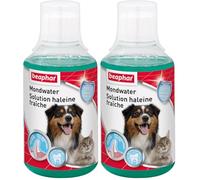 Beaphar - Solution haleine fraîche - Favorise la Bonne santé bucco-Dentaire du Chien et du Chat sans brossage ni rinçage - Élimine la Plaque Dentaire - Empêche la Formation de tartre - 250 ML