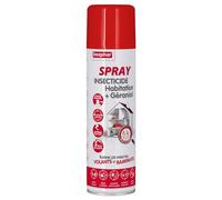 BEAPHAR - Spray insecticide habitation + Géraniol - Tue les insectes volants, rampants, les œufs et larves - Pour traiter des zones ciblées - Action longue durée jusqu'à 3 mois - Flacon 500ml