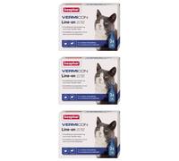 beaphar® VERMICON Line-on pour chats Pipette(S) Unidose(S) 3x3x1 ml