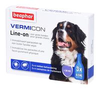 beaphar® VERMICON Line-on pour grands chiens Pipette(S) Unidose(S) 3x4,5 ml