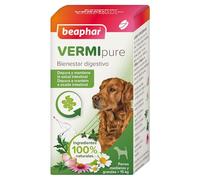 Beaphar Vermipure Comprimés naturels - Chiens > 15 kg Moyens et Grands - 50 comprimés