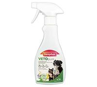 BEAPHAR - VETOPURE - Lotion répulsive antiparasitaire pour chien et chat - Extraits de Margosa, Pyrèthre & Lavandin - Contre les puces/ tiques/moustiques - Facile à appliquer - Sans rinçage - 60g