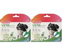 BEAPHAR - VETOPURE - Pipettes répulsives antiparasitaires pour Chien Moyen (15-30 kg) - Aux extraits d'Eucalyptus et Pyrèthre - Contre Les puces, tiques et moustiques - Protection 3 Mois - 3 pipettes