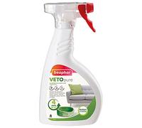 BEAPHAR - VETOPURE - Pulvérisateur insecticide habitation - Élimine les puces, tiques, cafards, araignées, poux, fourmis et mites - Traite des zones ciblées - Protection de 4 mois - 400 ml
