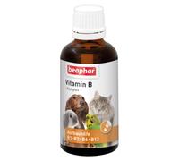 Beaphar Vitamine B Complexe 50 ML Complément Alimentaire Animal Chiens Chats