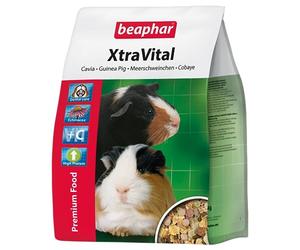 Beaphar - XTRAVITAL - Alimentation pour Cochon d'Inde appétente et équilibrée - Contient des graines, nutriments végétaux et proteines animales - Riche en vitamines et en Fibres - 2.5kg