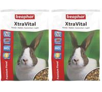 BEAPHAR - XTRAVITAL - Alimentation pour lapin appétente & équilibrée - Contient des graines/nutriments végétaux/proteines animales - Riche en vitamines & fibres - Répond aux besoins des lapins - 2.5kg