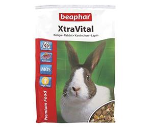 BEAPHAR - XTRAVITAL - Alimentation pour lapin appétente & équilibrée - Contient des graines/nutriments végétaux/proteines animales - Riche en vitamines & fibres - Répond aux besoins des lapins - 2.5kg