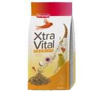 BEAPHAR - XTRAVITAL - Alimentation Premium pour Canaris - Contient Fruits, graines et patée aux œufs - Renforce Le système immunitaire - Procure vitalité et maintient en Bonne santé - 500g