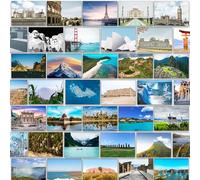 Bear and Bee 64 cartes postales - Célèbres lieux & Monuments emblématiques carte postale postcrossing