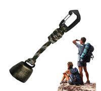 Bear Bell - 21 g Bear Bells For Hiking | Camping Bea│ Protection bells | Outdoor Metal Bell Pendant, Camping Bell Accessory with Mute Function For Camping, Hiking with Advanced Features