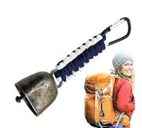Bear Bell for Hiking - Super Loud Camping Safety Bell with Carabiner Rope | Essential Wildlife for Outdoor Safety | Reliable Attachment F́Or Backpacks and Gear F̀Or Camping and Adventure