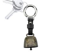 Bear Bell, Loud Safety Mini Bell for Outdoor, Keychain Alarm with Strong Alert Sound, Lightweight Metal Design, Accessory Gear for Hiking, Camping, Trekking, Mountain Trails