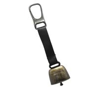 Bear Bell Marqueur acoustique à haut volume, pendentif signal de trekking en cuivre, accessoire de notification sonore de Woodlands, sonnette magnétique détachable | Outil d'avertissement Cami