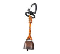 Bear Bell Outils d'avertissement de pêche | Cloches d'avertissement d'extérieur pour randonneurs, propriétaires de chiens, voyageurs, randonnée, camping, parc, faune