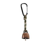 Bear Bell - Pendentif Cloche De Sécurité De 5,91 Pouces | Décoration De Protection En Paracorde Pour La Randonnée, Le Camping Et La Survie, Cloche En Métal Puissante Pour Les Aventures Tout-terrain En