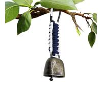 Bear Bell - Sonnerie d'avertissement de bétail super bruyante, attache de sangle vintage, accessoire de sécurité en plein air, alarme en métal, équipement de fabrication de bruit | Camping Randonnée