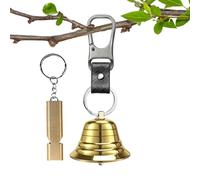 Bear Bells for Hiking, Loud Warning Self Defense Portable, Outdoor Bell Set Camping Accessories | for Protection Warning Men Women Backpacking Mountain Biking Wilderness